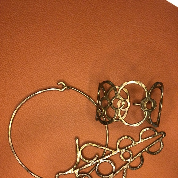 1970’s Brutalist Necklace and Bracelet - Picture 2 of 9